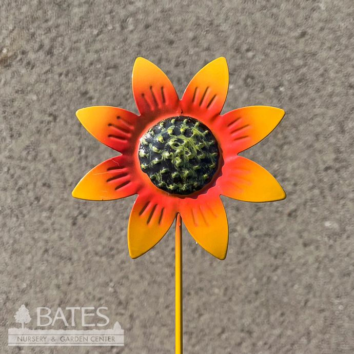 Stake / Pick Sunflower 24x5 Metal