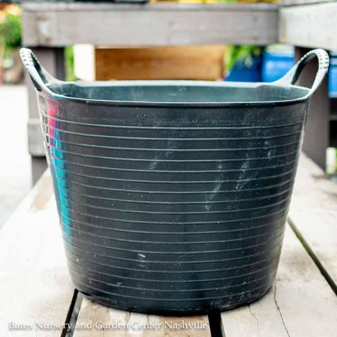 3.7Gal/14L Tubtrug Flexible Small Bucket - Black
