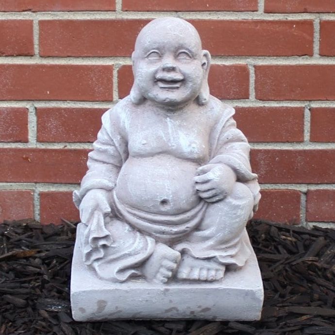 Statuary Sitting Buddha 13H