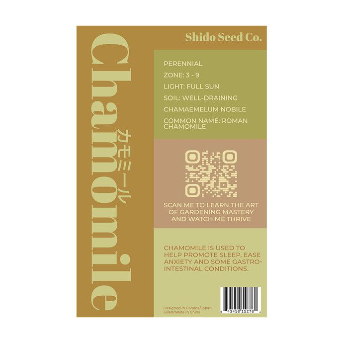 Seed Flwr Chamomile Flower /Chamaemelum nobile - Shido