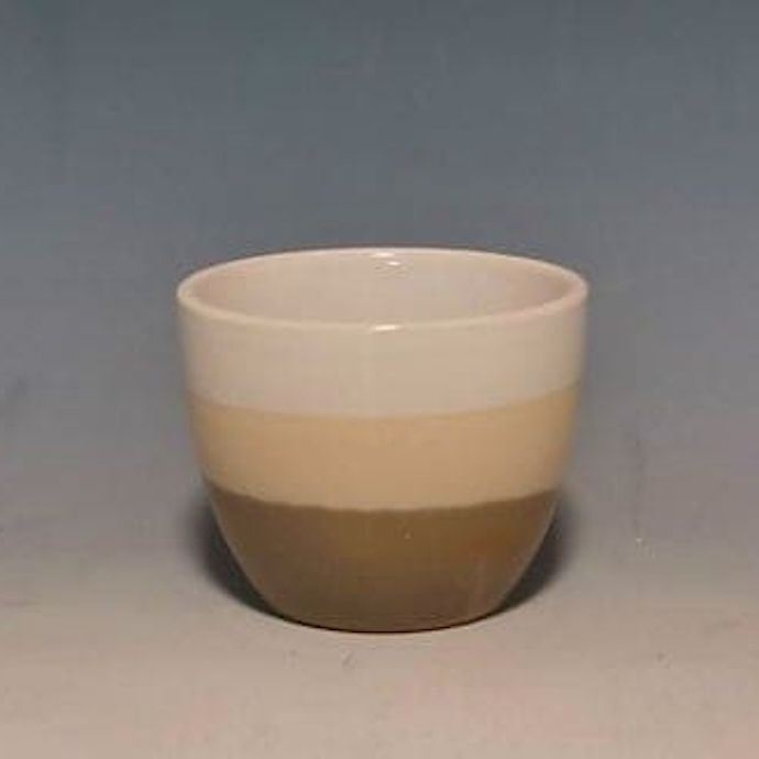 Pot Glazed Egg 3-Tone 4.5x3.5 Multi