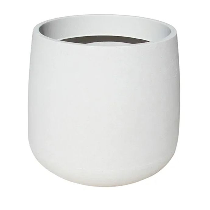 Pot  Bios Planter 21.75x19.75 Off White Lt Wt Japi