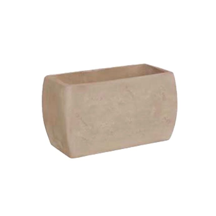 Pot Austin Bowed Rectangle Sml 15x6x8 Antq Terracotta