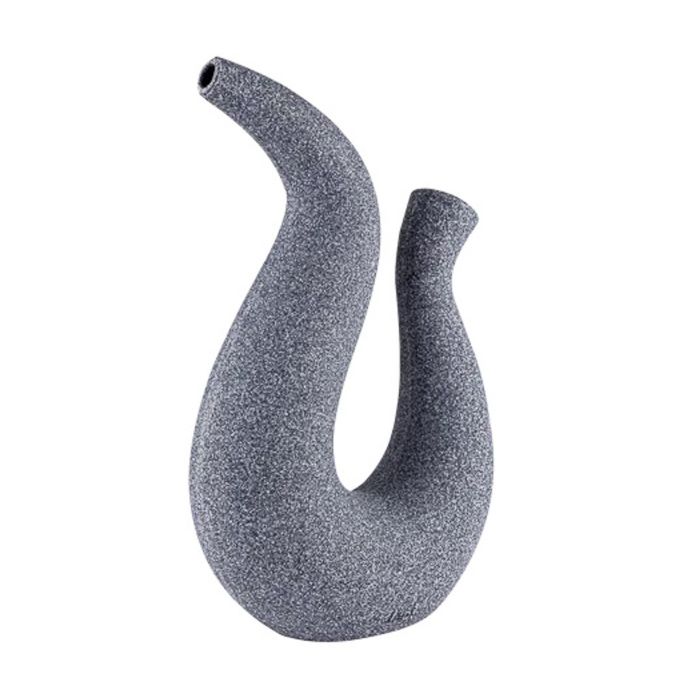 Lira Watering Can Sepentine Shape 3x11.5  Charcoal