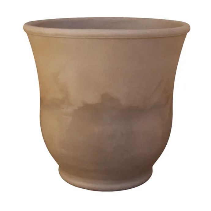 Pot Arezzo Flared Urn Planter Lrg 21.75x21 Macchiato Lt Wt Japi