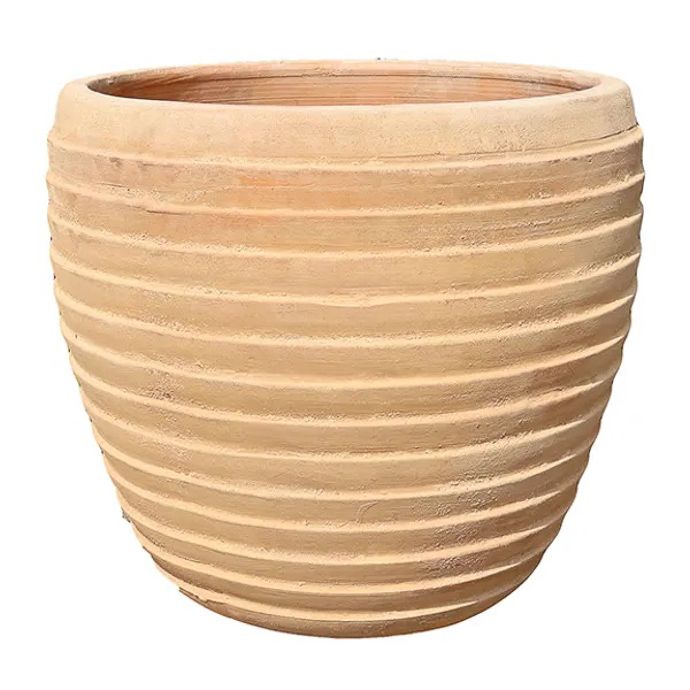 Pot Elei Multi Rings Planter Med 14.5x12.5 Sienna Terracotta