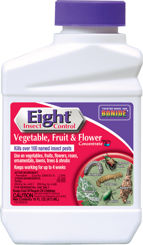 Eight Veg &amp; Fruit Spray 1Pt Concentrate Insecticide Bonide