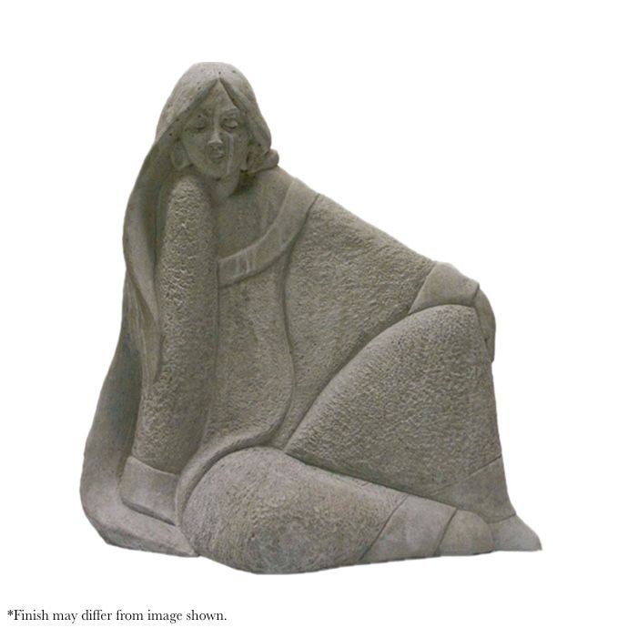Statuary Sitting Contemporary Indian 19x10x19H