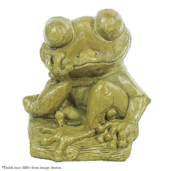 Statuary Pop-Eyed Frog 12x12x10