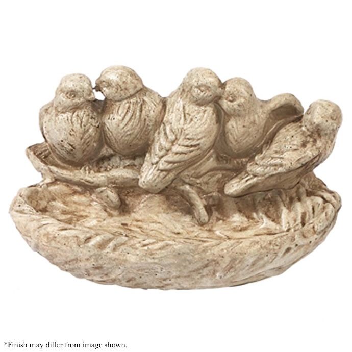 Bird Feeder Hungry Birds 6x11x6H