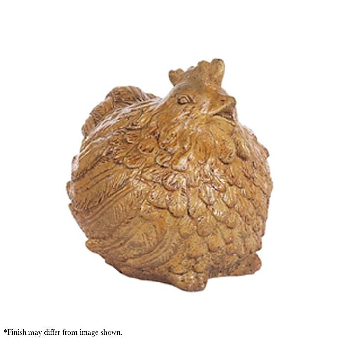 Statuary Plump Hen/Chicken 7x6x7H