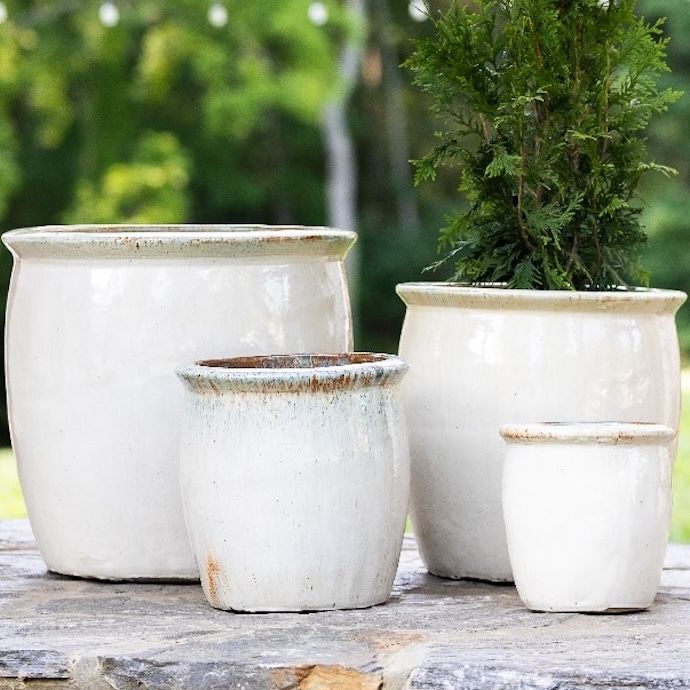 Pot Village Planter No Dots Xlg 24x23 Asst