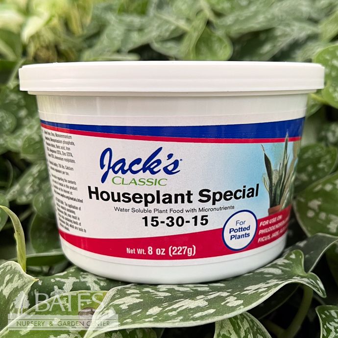 8 oz Houseplant Special Food 15-30-15 Jacks Classic Fertilizer