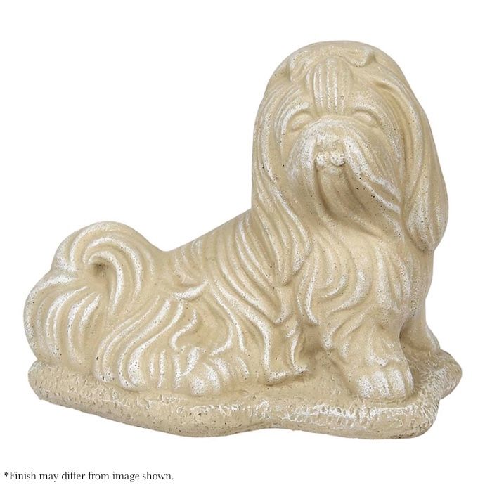 Statuary Shih Tzu Dog 10Wx5DX8H