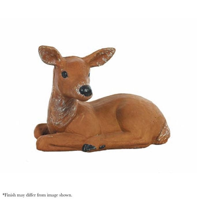 Statuary Resting Fawn 15Wx8Dx15H