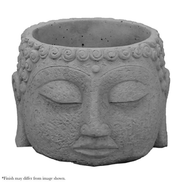 Pot Buddha Head Planter #1 8Wx8Dx6H