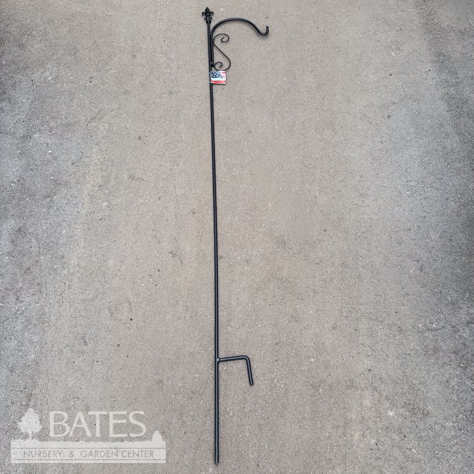 Shepherd Hook Lafayette Tall Single 90hx12w Black