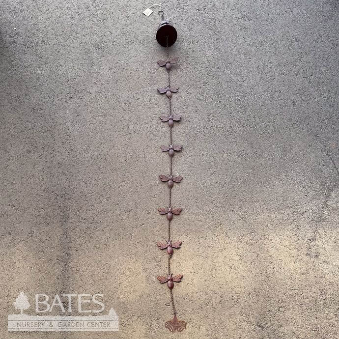 Rain Chain Bumblebee 84H Rustic Metal