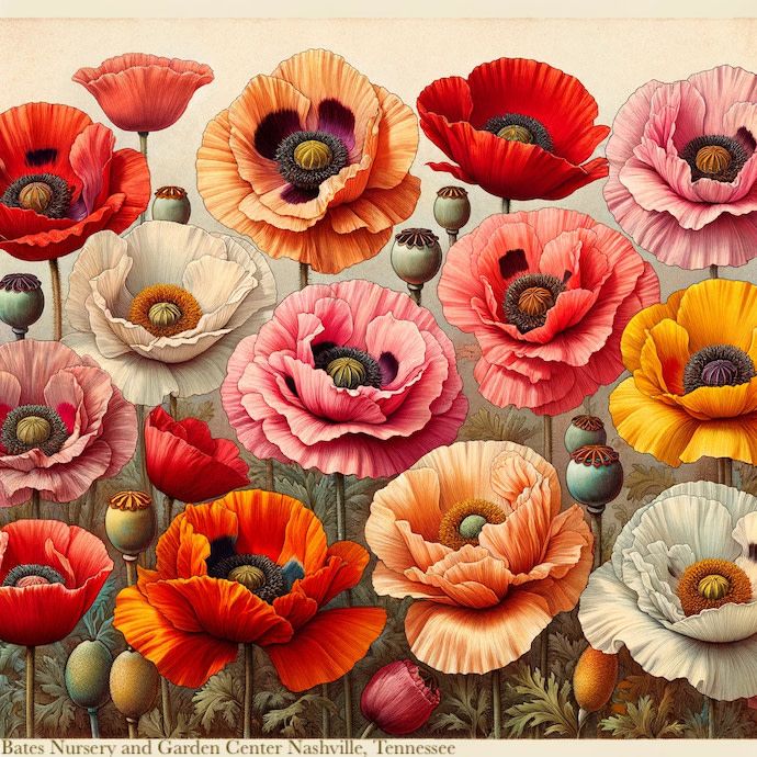 Seed Poppy Shirley Mix