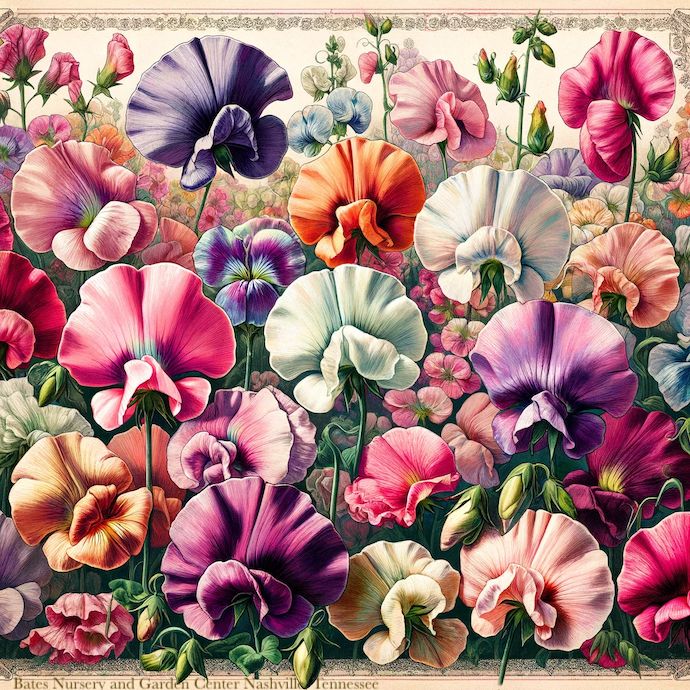 Seed Sweet Pea Early Spencer Mix