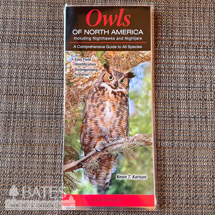 Booklet Owls of North America Quick Reference Guide