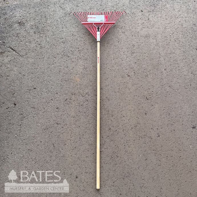 Corona Rake Leaf 22" Spring Brace Rake Wood Handle