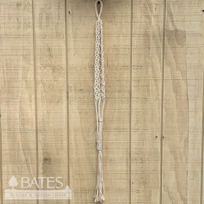Plant Hanger 42" Macrame Twisted All Natural Cotton Creation Jute