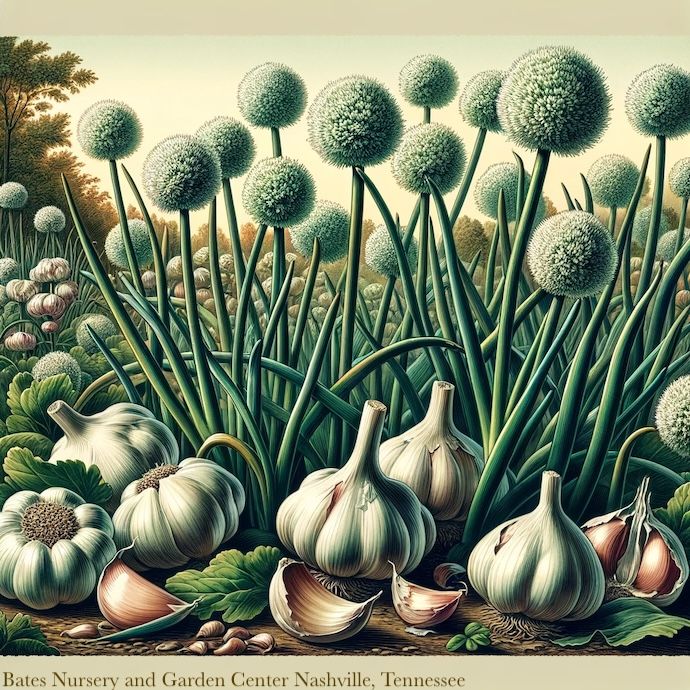 Bulb Garlic California Baja White Jumbo /Softneck Allium 6/pk - Fall
