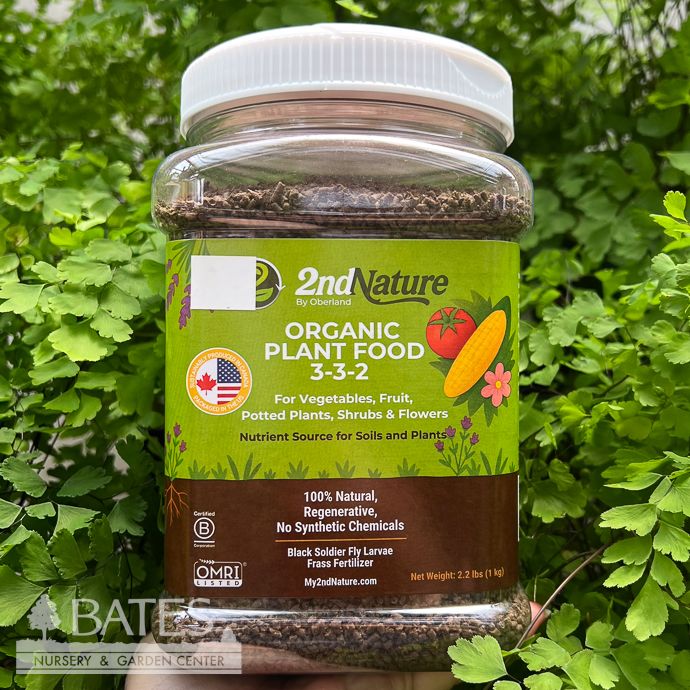 2nd Nature Organic Plant Food 3-3-2  1Kg/2.2Lb Oberland