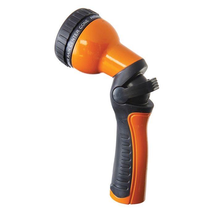 Dramm Revolution One Touch 9-Pattern Spray Nozzle Orange Uncarded