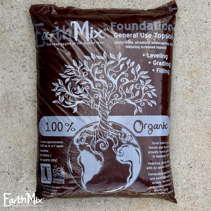BAG EarthMix® Foundation™ Topsoil Blend 20L / 18qt /.75 cu.ft.