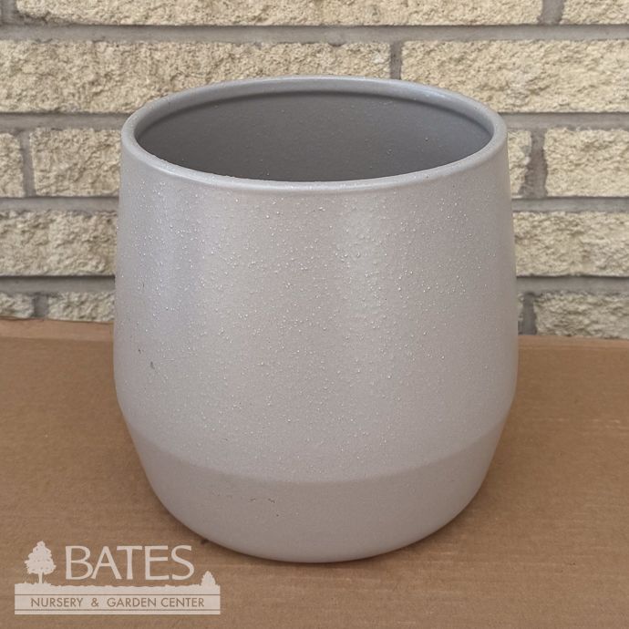 Pot Berklee Modern Egg Lrg 9x8.75 Pale Smoke