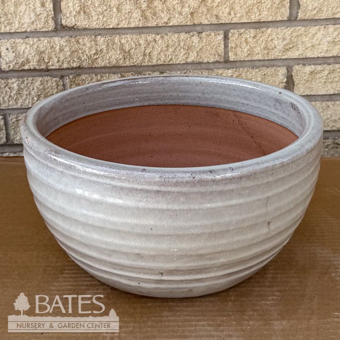 Pot Mulan Ribbed Chess Bowl Med 13.5x6.75 Asst