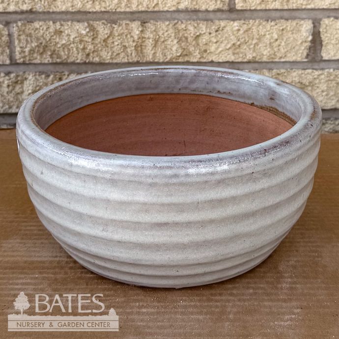 Pot Mulan Ribbed Chess Bowl Sml 9.5x4.5 Asst