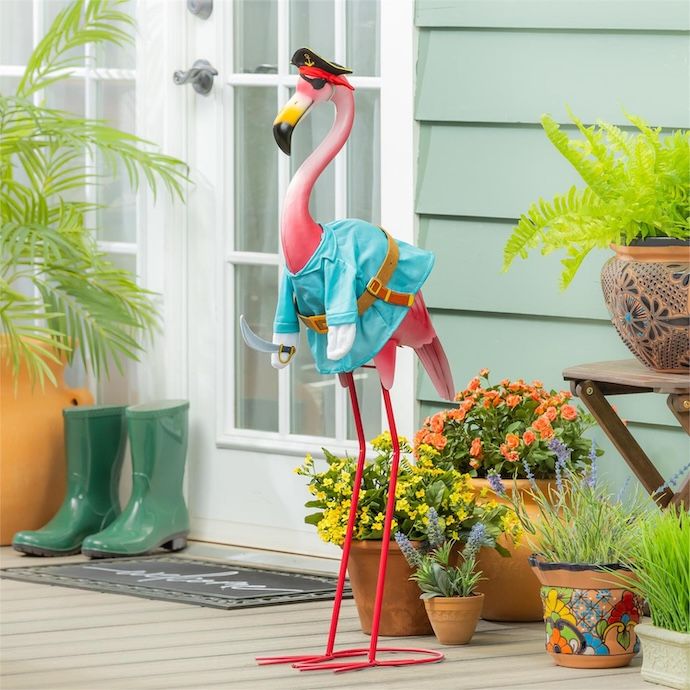 Giddy the Goose/ Glammy Flamingo Halloween Coastal Pirate - Outfit Only