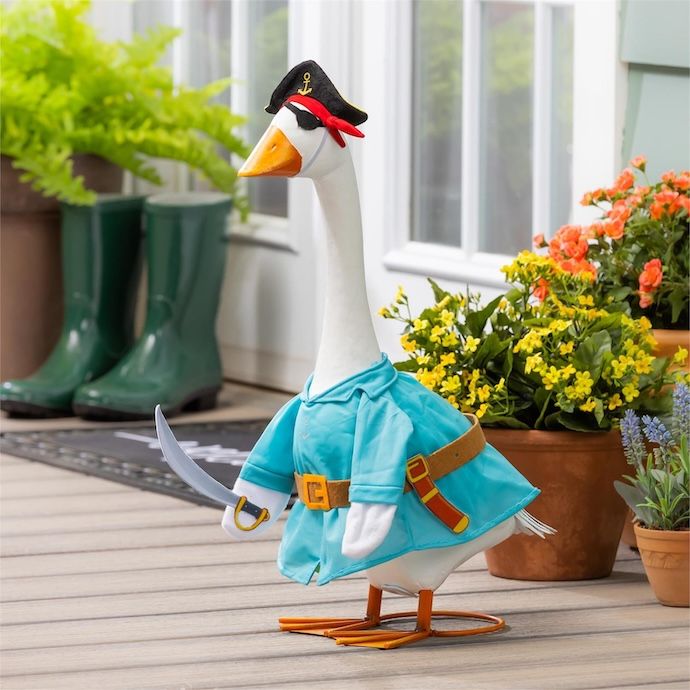 Giddy the Goose/ Glammy Flamingo Halloween Coastal Pirate - Outfit Only