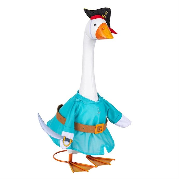 Giddy the Goose/ Glammy Flamingo Halloween Coastal Pirate - Outfit Only