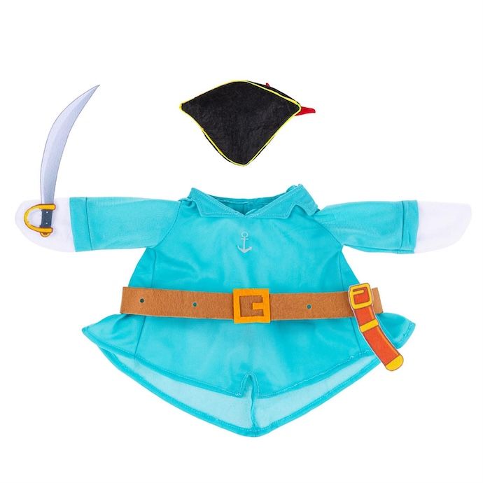 Giddy the Goose/ Glammy Flamingo Halloween Coastal Pirate - Outfit Only