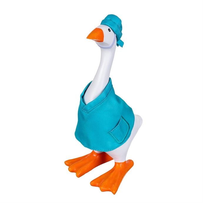 Gordy the Desktop/ Table Goose Doctor/Nurse/Medical Professional Scrubs - Outfit Only