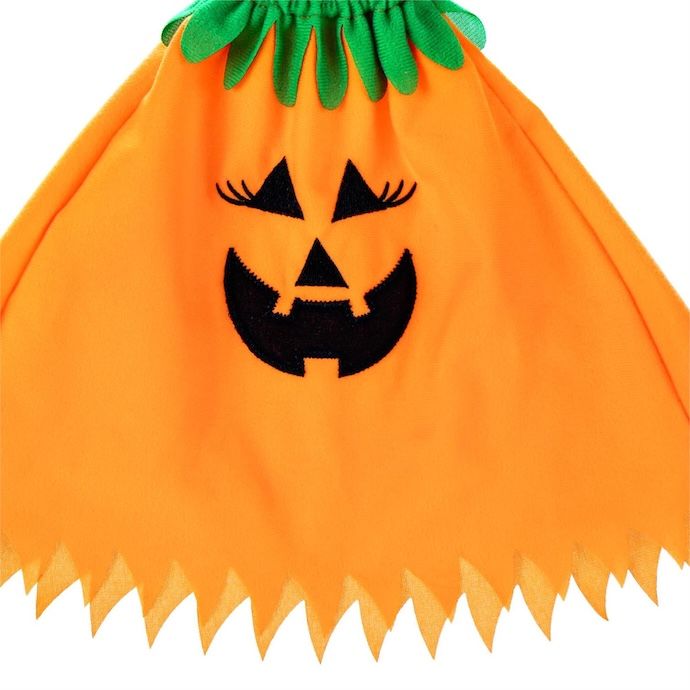 Giddy the Goose Fall Pumpkin Poncho - Outfit Only