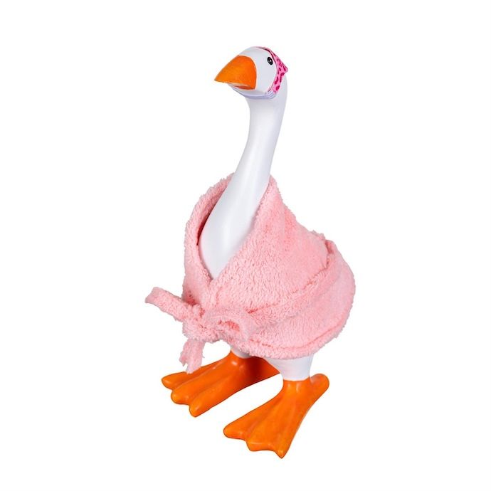 Gordy the Desktop/ Table Goose Pink Spa Set - Outfit Only