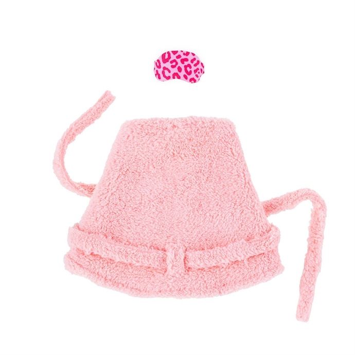 Gordy the Desktop/ Table Goose Pink Spa Set - Outfit Only