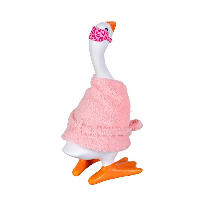 Gordy the Desktop/ Table Goose Pink Spa Set - Outfit Only