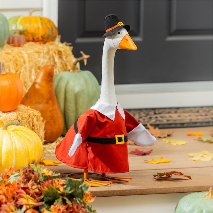 Giddy the Goose Fall Harvest Pilgrim Red or Brown - Outfit Only