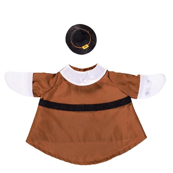 Giddy the Goose Fall Harvest Pilgrim Red or Brown - Outfit Only