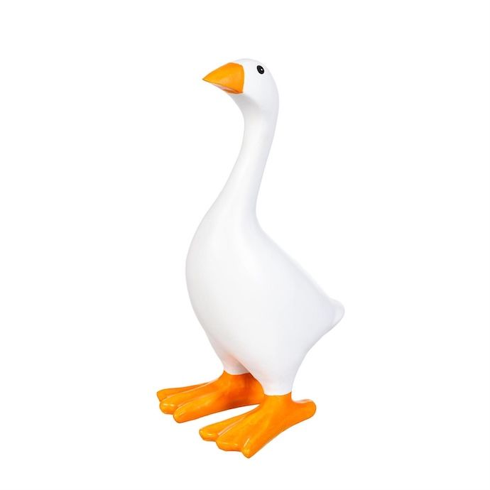 Statuary Gordy the Dressable Table Goose Magnetic Resin 8H - Statue Only (Outfits Sold Separately)
