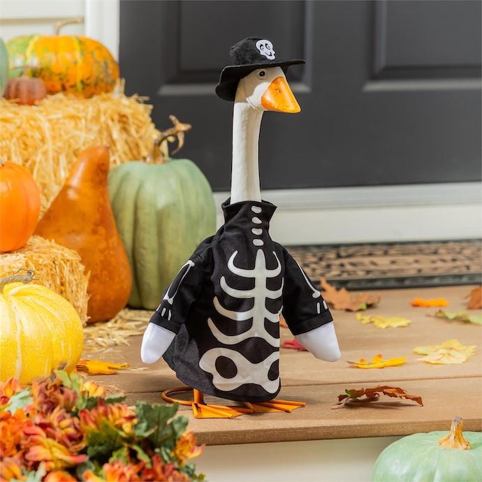 Giddy the Goose Fall/ Halloween Glow-in-the-Dark Skeleton - Outfit Only