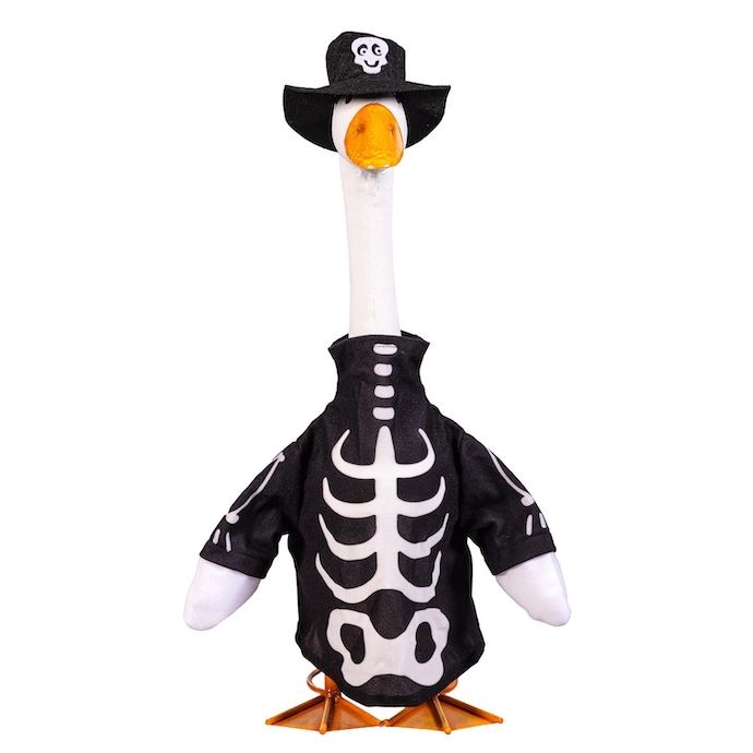 Giddy the Goose Fall/ Halloween Glow-in-the-Dark Skeleton - Outfit Only