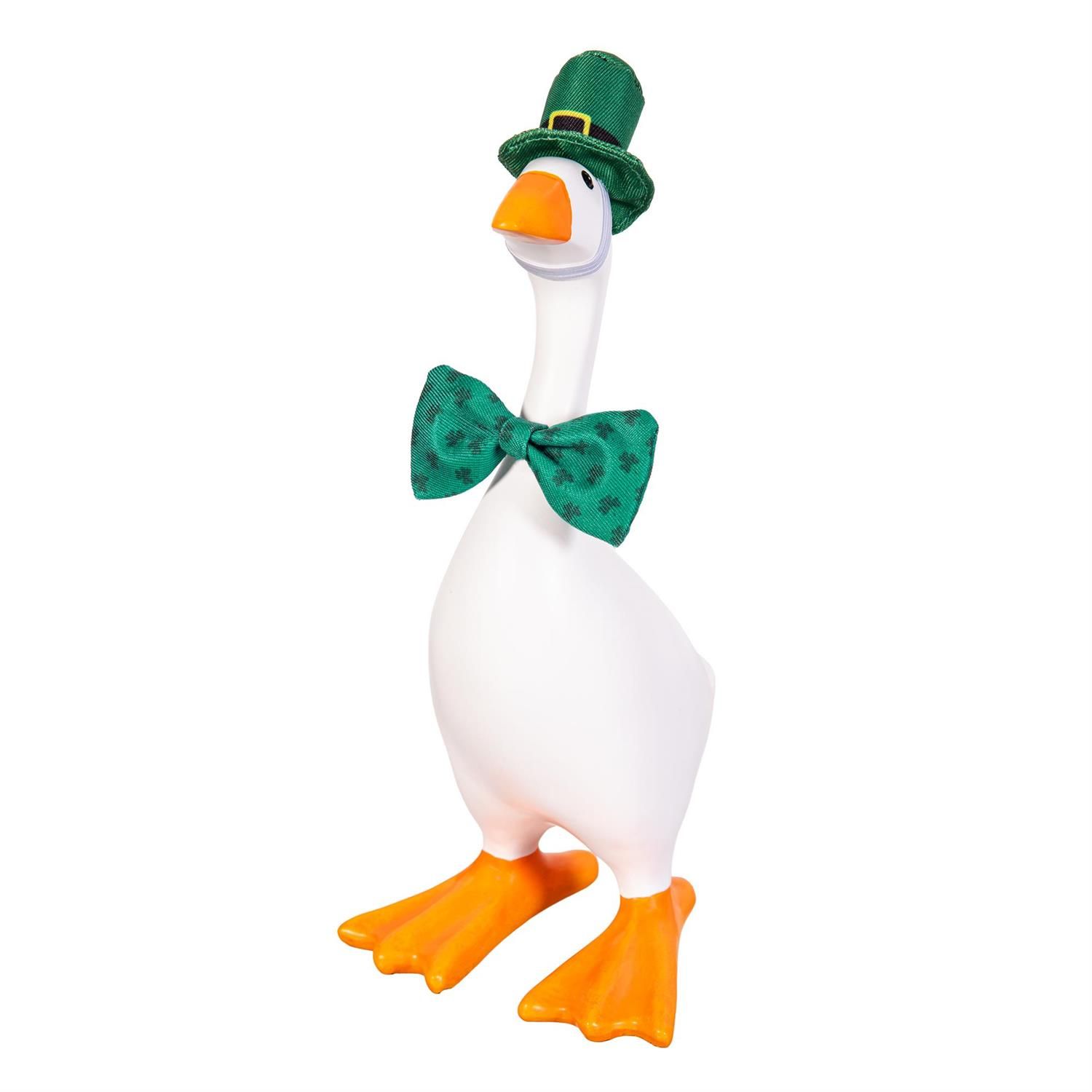 Gordy the Desktop/ Table Goose Lucky Shamrock/ St. Patrick's Day - Outfit Only