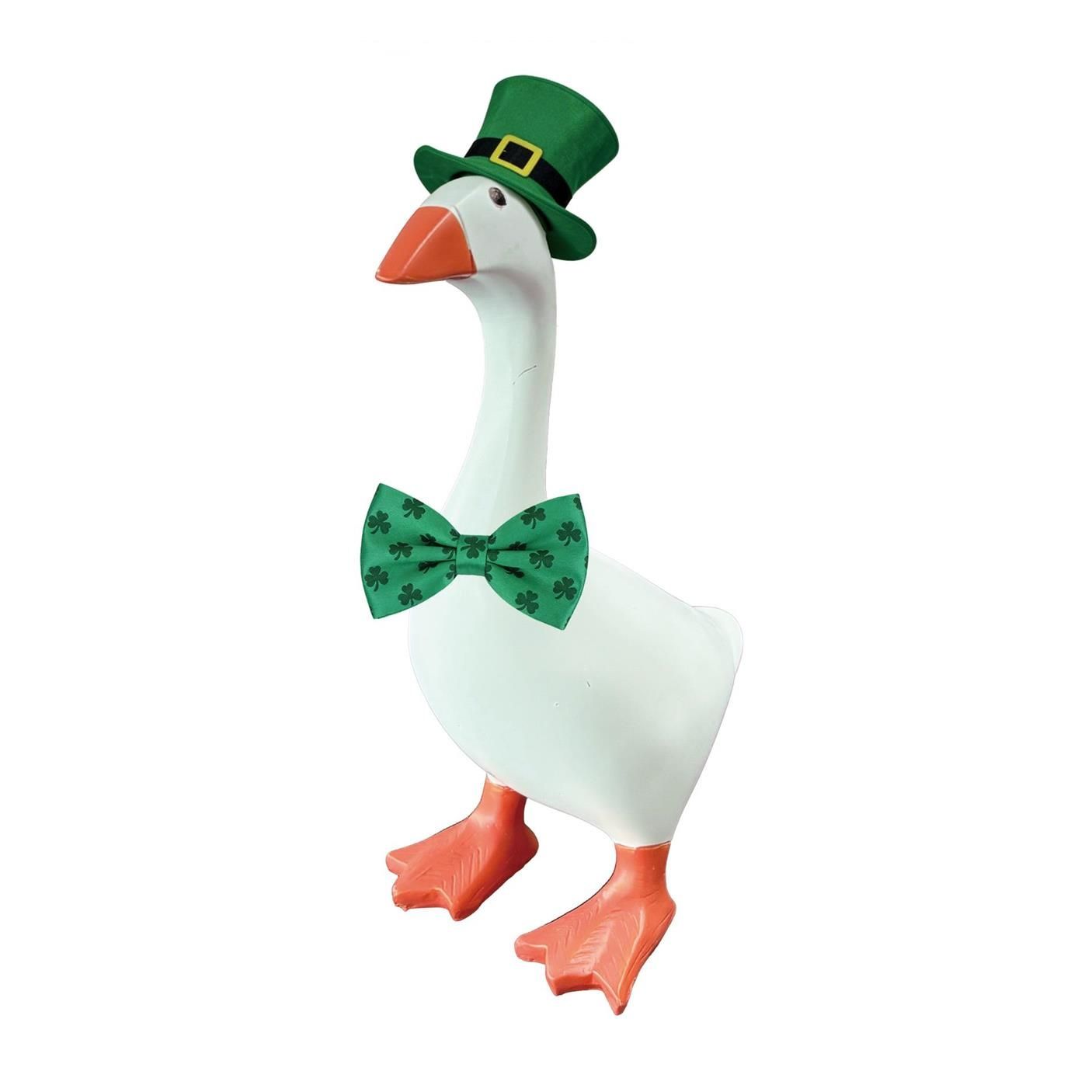 Gordy the Desktop/ Table Goose Lucky Shamrock/ St. Patrick's Day - Outfit Only
